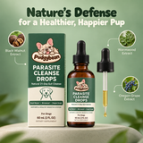 Pudgybean Gut & Parasite Support Drops