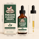 Pudgybean Gut & Parasite Support Drops